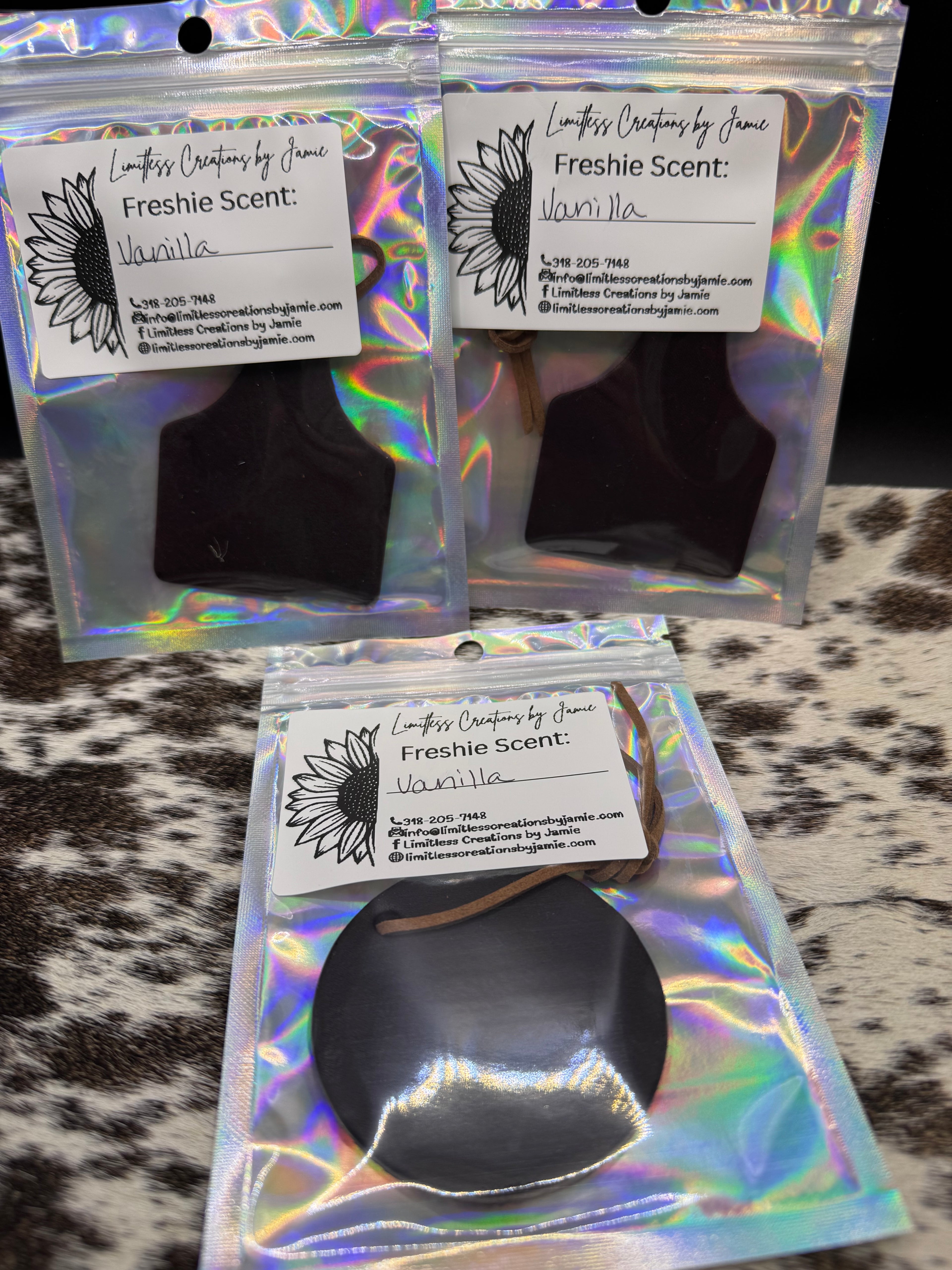 Scented Leather Freshies