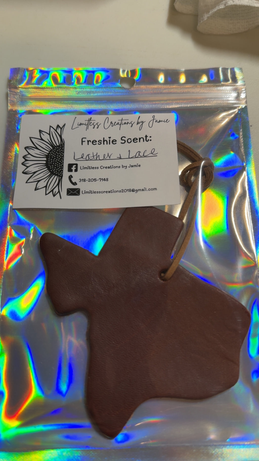 Scented Leather Freshies