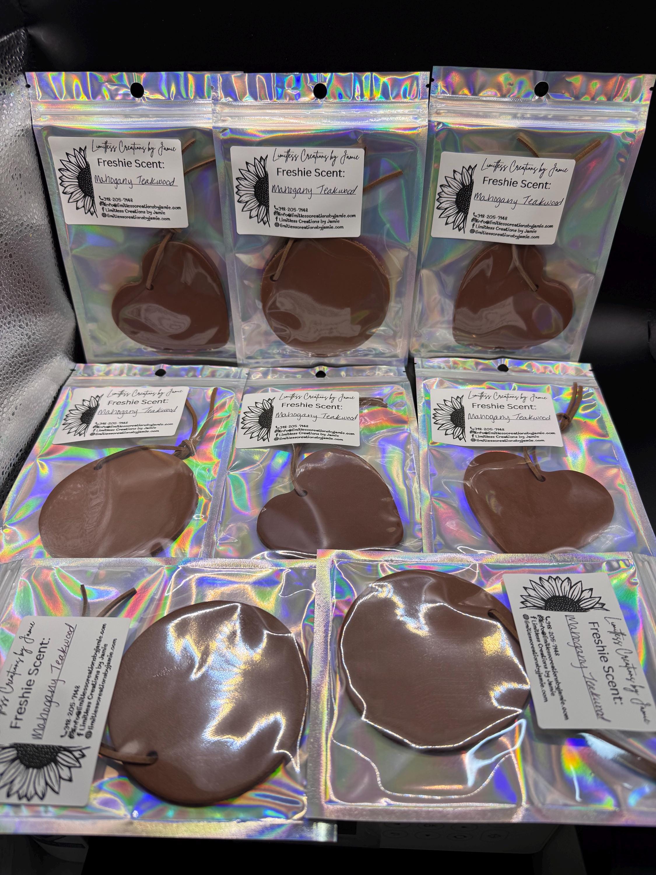 Scented Leather Freshies