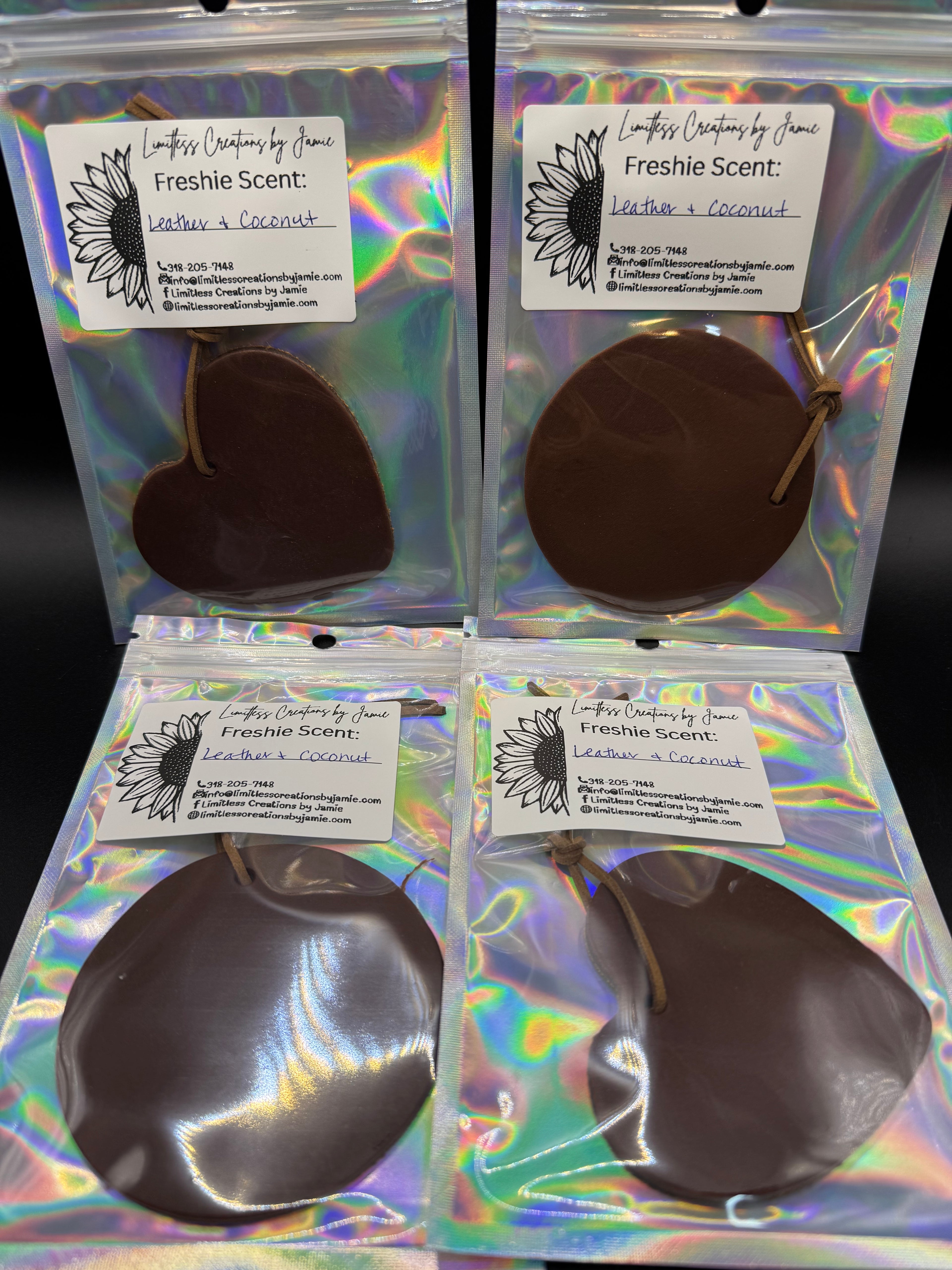 Scented Leather Freshies