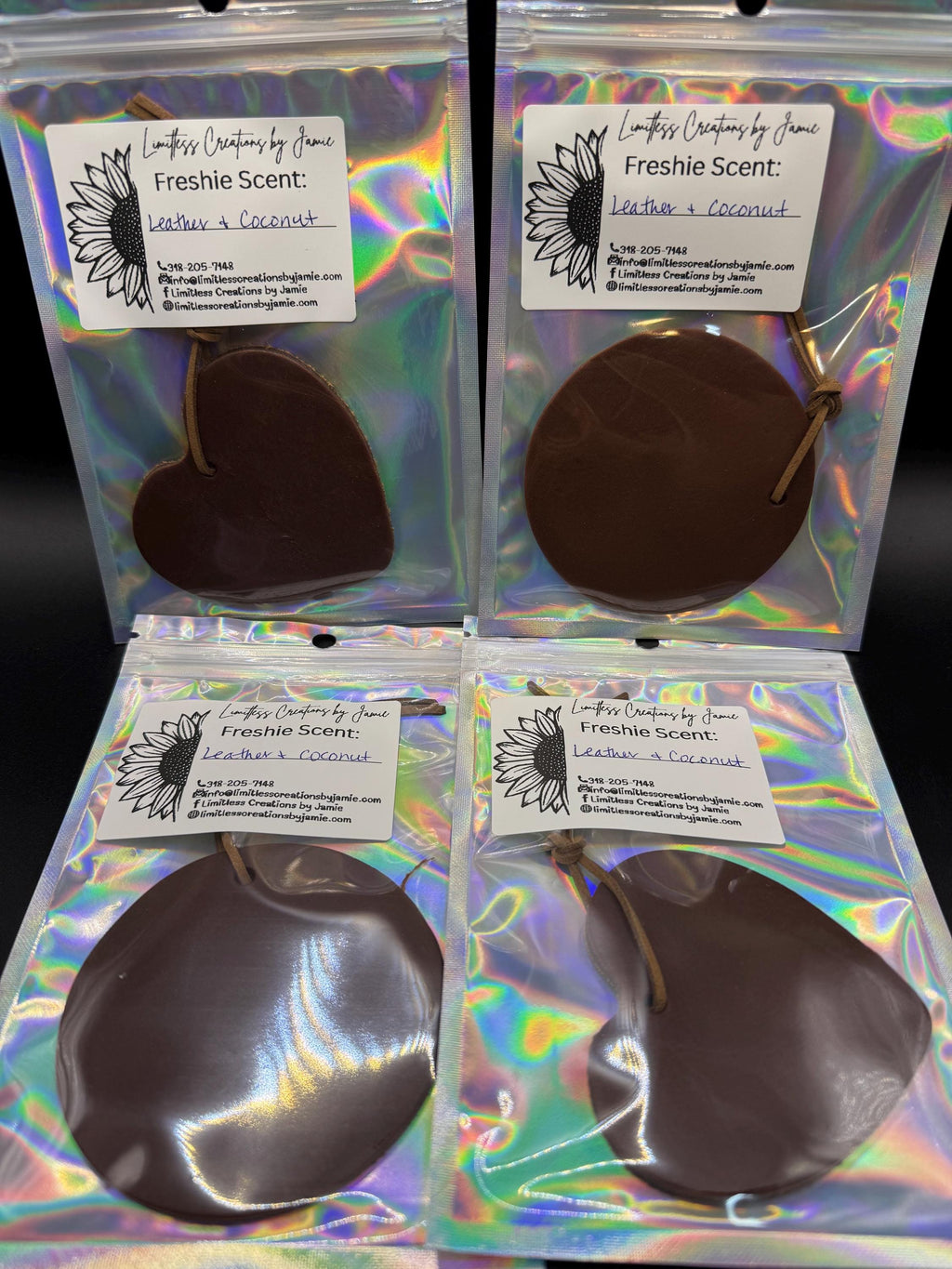 Scented Leather Freshies