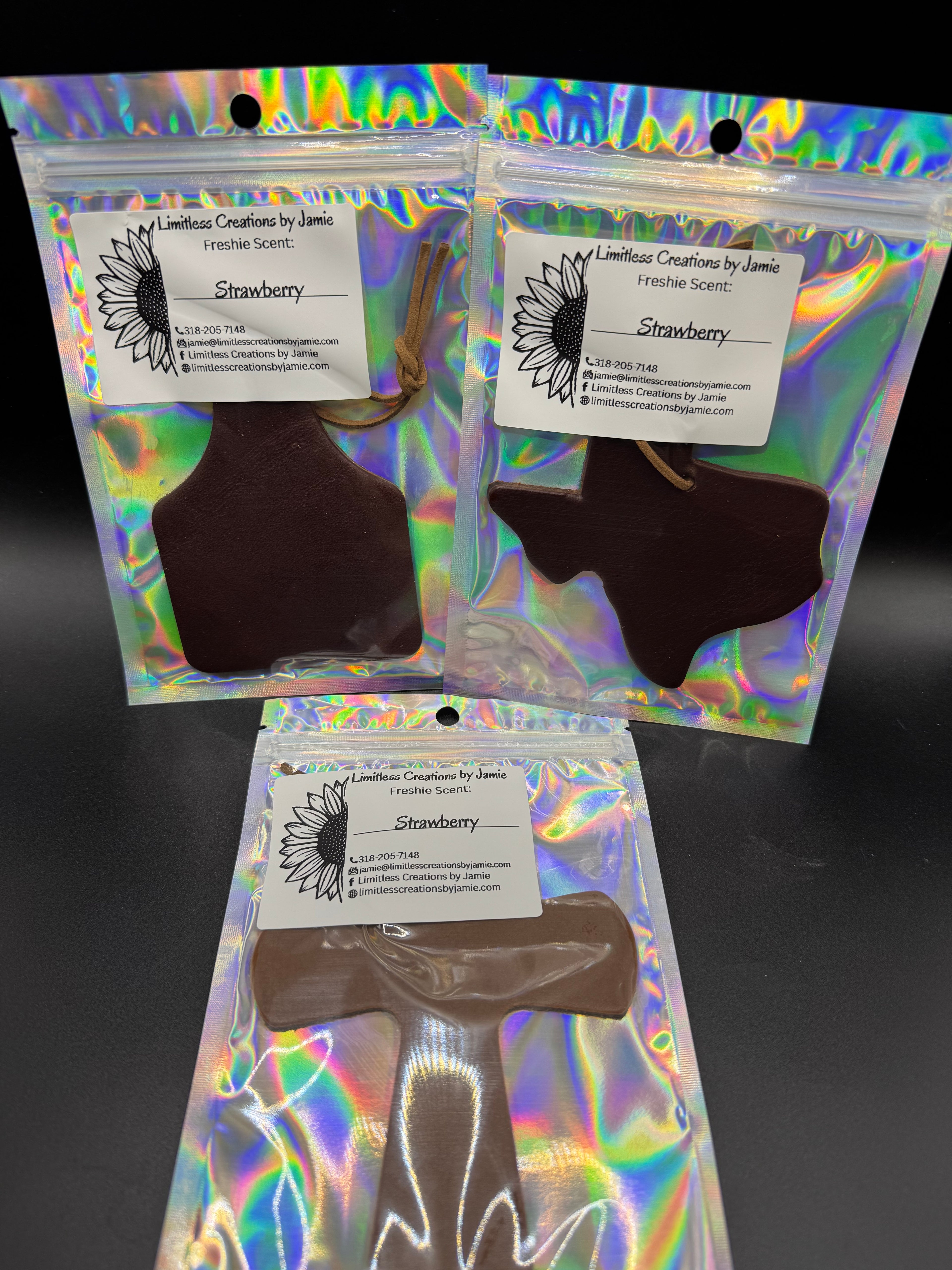 Scented Leather Freshies