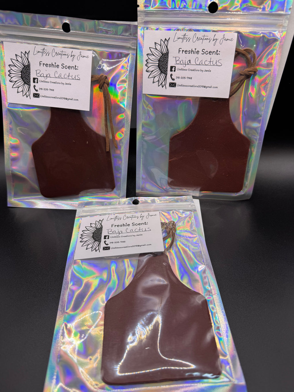 Scented Leather Freshies